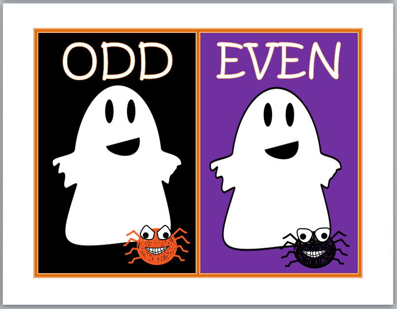 http://www.teacherspayteachers.com/Product/Friendly-Ghosts-Odd-and-Even-Sort-319679