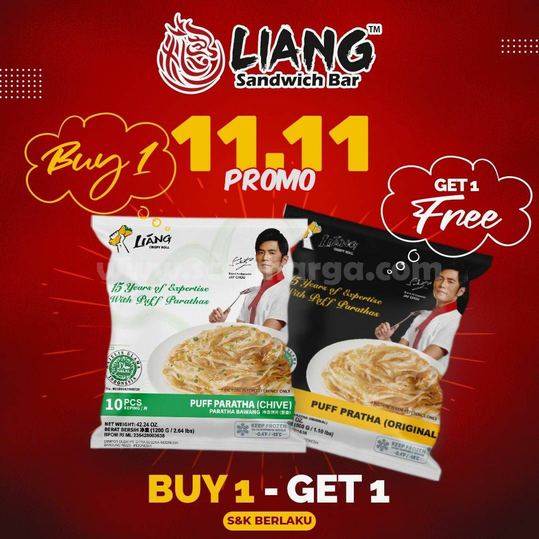 LIANG SANDWICH Promo 11.11 Special Buy 1 Get 1 Free