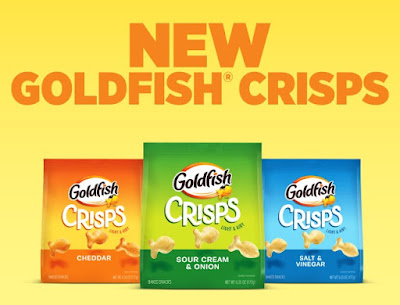 Goldfish Crisps flavor line-up.