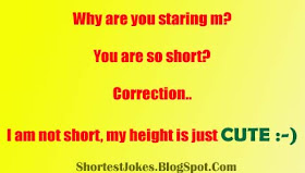 jokes about I am not short