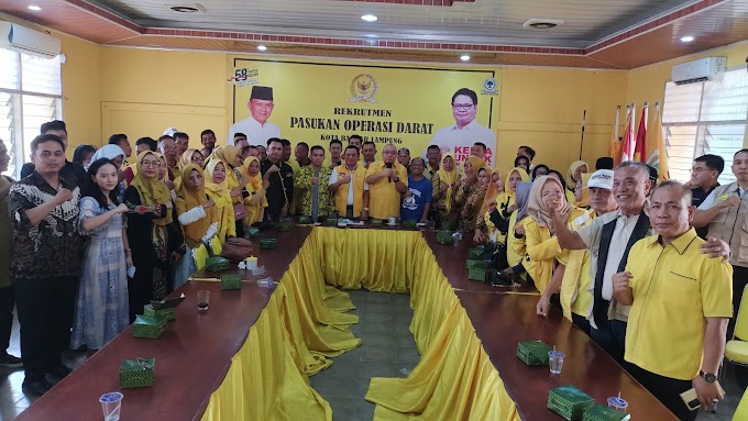 Golkar Bandar Lampung Sambut Hangat Bacagub Hanan bersama Pengurus DPP