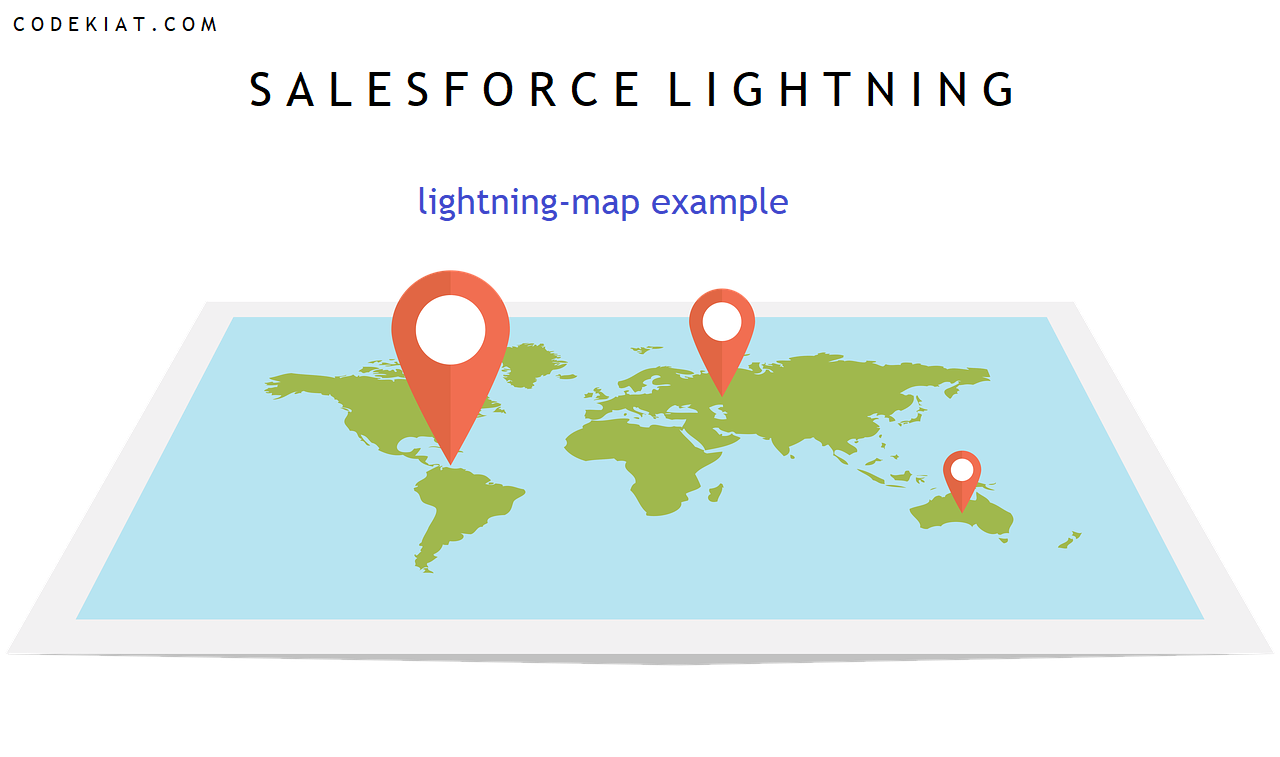 lightning-map salesforce lightning