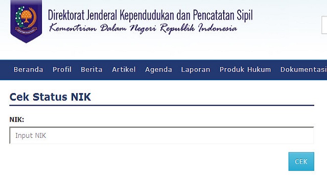 Cara Cek KTP Online