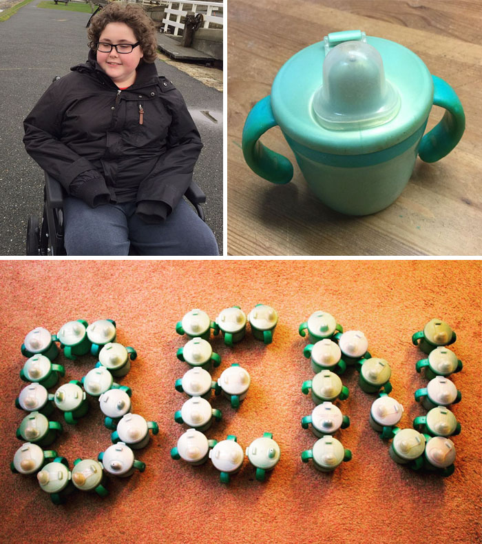 40 Times 2016 Restored Our Faith In Humanity - 14 Y/O Autistic Boy Could Only Drink From His Favorite Cup That Was Discontinued, So This Company Made 500 New Cups For Him