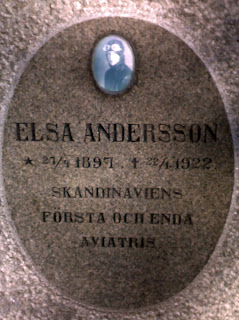 Cousin Linda: Tombstone Tuesday - Elsa Andersson, first female ...