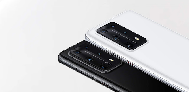 Huawei P40 Pro Plus Specification - Penta camera set up mobile and comes with Ceramic White, Black colours, it's supports Reverse charging, Multi screen, PC Data Sync, Super cool system and more information.
