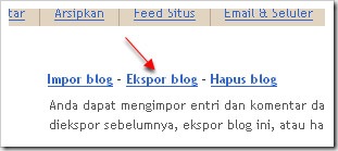 eksport blog