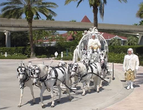 cinderella coach for disney fairytale wedding