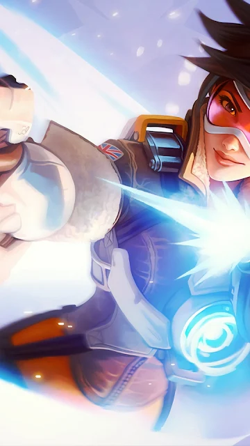 Papel de parede para desktop Tracer Overwatch