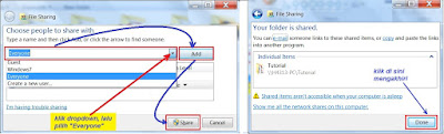 File Sharing yang muncul