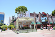 Downtown Disney, just right outside Disneyland (cali )