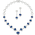 Blue Sapphire and Diamond Engagement Rings