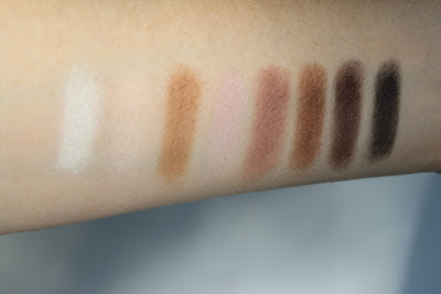 Lorac Pro Palette eyeshadow matte shades