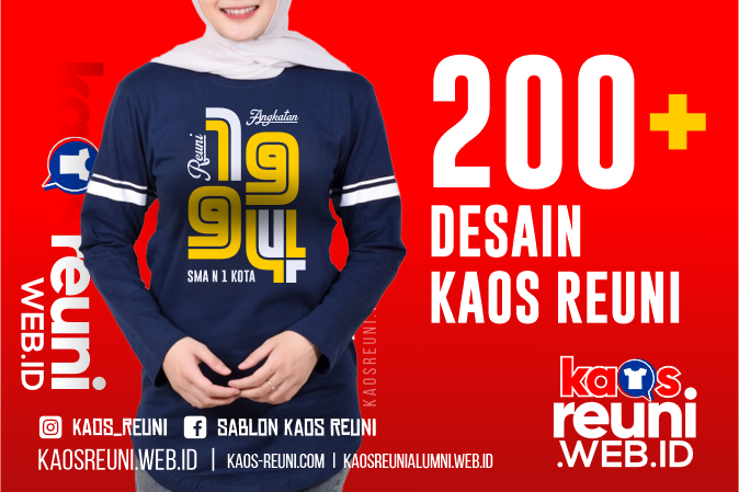 Pilihan Terbaik Warna Kaos Reuni Lengan Panjang