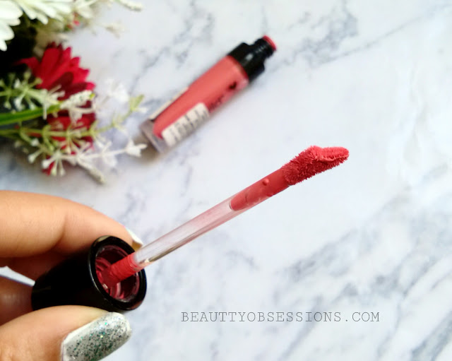 Wet n Wild MegaLast Catsuit Matte Liquid Lipstick 'Coral Corruption' - Review, Swatches 