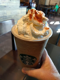 Chile Mocha Frappuccino at Starbucks