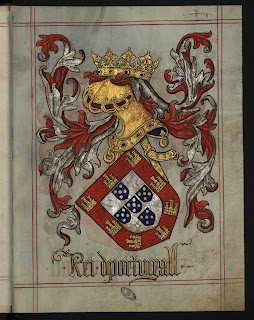 Fólio 44r: Rei de Portugal.