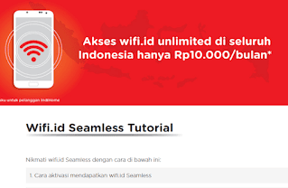 Cara Daftar Wifi.id Seamless Terbaru