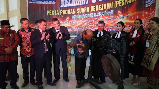 13 Kecamatan Ikut Pesparawi Kabupaten Langkat 