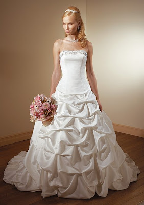 Bridal gown by Mori Lee