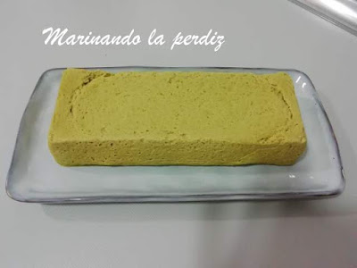 Budín de verduras al microondas