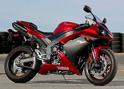 Yamaha R1 Red Modification Extreme