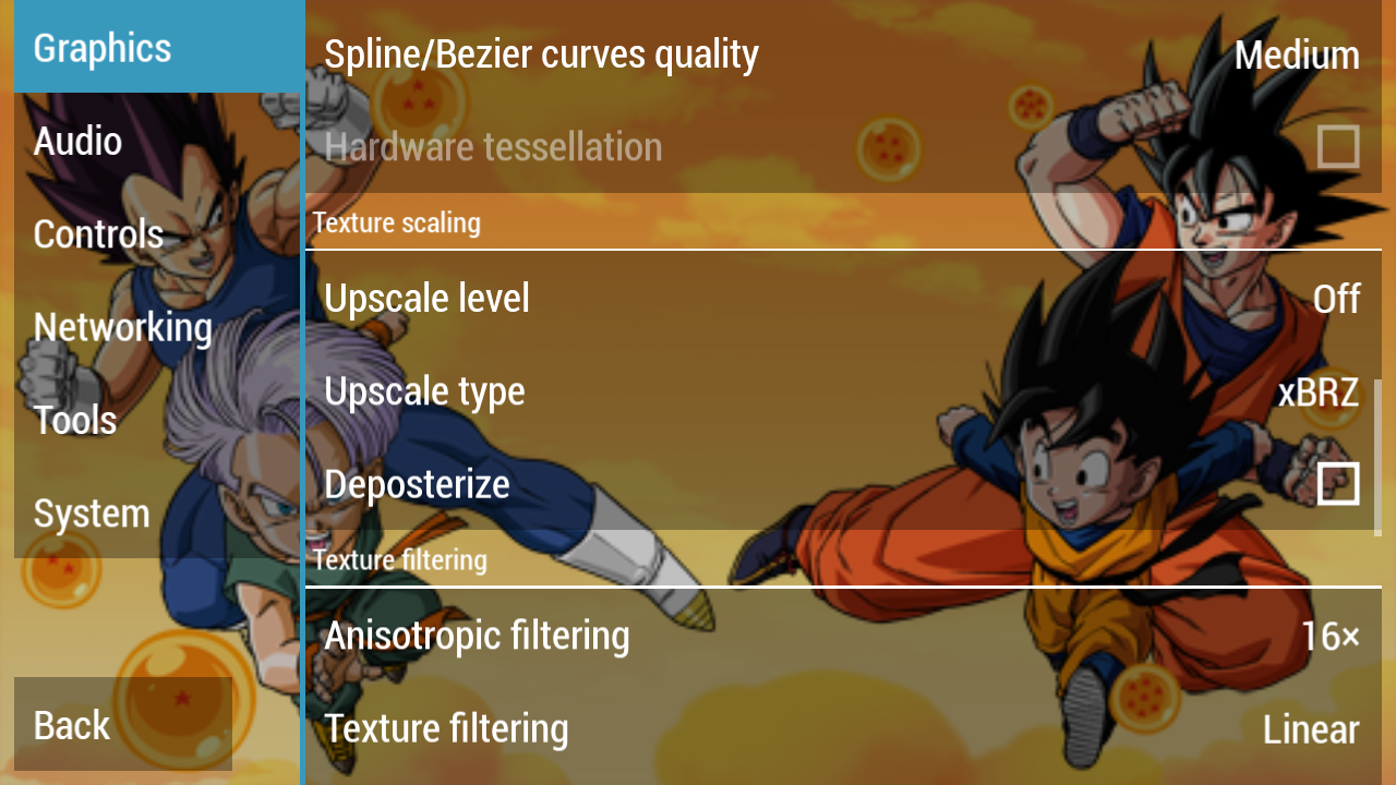 The Best PPSSPP Game Setting Of Dragon Ball Z Tenkaichi ...