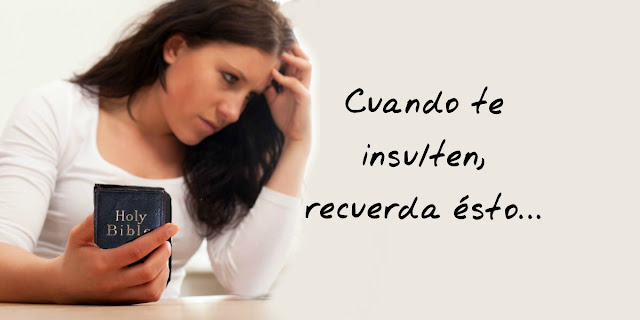 "Dichosos serán ustedes cuando por mi causa la gente los insulte, los persiga y levante contra ustedes toda clase de calumnias. Jesús nos advirtió que los creyentes verdaderos nunca serán populares en el mundo. Cuando te insulten, recuerda ésto...  Haz clic en el vínculo y lee este devocional de 1 minuto. 