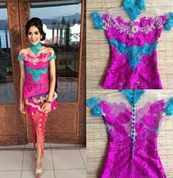 22 model kebaya bali modern untuk wisuda simpel unik 