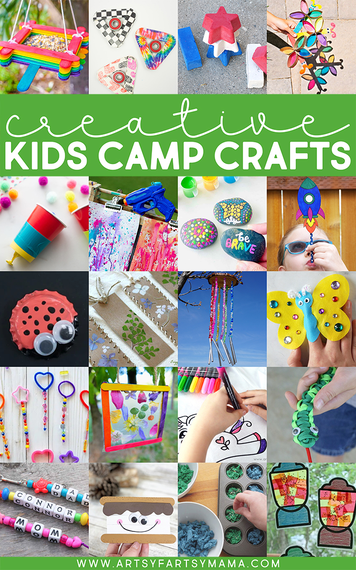 Creative Kids Camp Craft Ideas