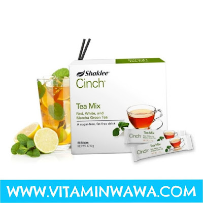 Cinch® Tea Mix sangat popular terutama bagi mereka yang sedang mencari minuman untuk meningkatkan metabolisma, tenaga badan, untuk mengurangkan inci dan kurus terutama di bahagian perut dan peha serta bagi mereka yang terlalu ketagih dengan minuman manis dan minuman 3 dalam 1. Selain itu, ia juga teh pilihan bagi mengatasi masalah terlalu letih dan mengantuk serta peneman ketika perlu travel jauh dan memandu dalam jarak yang jauh dan lama.  Pengenalan Cinch® Tea Mix Shaklee  Teh ini dikenali sebagai Cinch® ENERGY Tea Mix. Produk yang sangat eksklusif dan juga turut dikenali sebagai teh hilangkan mengantuk. Gabungan 3 jenis teh iaitu >> Teh Putih, Teh Merah dan Teh Hijau Redka.  Dalam sekotak Cinch® Tea Mix, mengandungi 28 energy sachets. Cara bancuhan yang sangat mudah, boleh disediakan dengan air sejuk atau panas. Tiada kandungan gula (zero sugar) dan memiliki bau yang sangat harum. Cinch® Tea Mix minuman terbaik bagi menggantikan nescafe dan air kaffein. Gabungan 3 Jenis Teh : Tingkatkan Tenaga & Metabolisma Serbuk Teh Hijau Redka (Redka Green Tea Powder) Ekstrak Teh Merah (Red Tea Extract) Teh Putih (White Tea)  Cadangan Cara Bancuh Cinch® Tea Mix  Masukkan 1 sachet ke dalam air sejuk atau air panas >> Siap untuk di minum.  Boleh campur dengan madu/lemon Boleh bancuh terus dalam air mineral dan minum Keistimewaan Cinch® Tea Mix dan Kelainannya Berbanding Teh Lain Selamat dan semulajadi Penggalak tenaga semulajadi (energy booster) Tambahan taurina yang terbukti secara penyelidikan untuk meningkatkan tenaga dan ketahanan badan Alternatif terbaik bagi menggantikan minuman berkaffein, soda atau minuman manis Tanpa gelatin Tiada perisa dan perasa tiruan Tiada bahan pewarna dan pengawet Tiada gula dan sebarang bahan pemanis Fungsi dan Kebaikan Cinch® Tea Mix Shaklee Untuk menggantikan minuman tinggi kaffein Lebih berkhasiat daripada minuman kaffein Sumber penggalak tenaga Memberikan rangsangan kepada badan untuk penghasilan tenaga Membantu mengurangkan inch loss Memecahkan lemak Menguruskan badan Penggalak fokus, membantu bekerja dengan lebih fokus Mengawal selera makan Mengelakkan diri daripada mengunyah makanan selalu Meningkatkan metabolisma  Meningkatkan pembakaran lemak 3 kali ganda terutama bagi yang bersenam Siapa Sesuai Cinch® Tea Mix? Atlet sukan Mereka yang susah fokus Selalu letih dan mengantuk Sering travel jauh Memandu jarak jauh dan tempoh yang lama Ingin mengurangkan ketagihan terhadap minuman manis dan 3-in-1 Sering lesu dalam kehidupan harian Pekerja syif yang tak menentu Pekerja yang banyak bekerja di waktu malam Pelajar yang nak stay up belajar lebih masa Nak kuruskan badan Nak hilangkan inch loss Ingin meningkatkan metabolisma badan Mahu mengurangkan selera makan Mahu mengurangkan craving makanan yang tidak berkhasiat  Testimoni Cinch® Tea Mix     1. Pengganti minuman berkaffein dan 3-in-1  Testimoni Cinch® Tea Mix shaklee gantikan nescafe Saya minum Cinch Tea untuk ganti nescafe, tahan mengantuk pagi dan lepas lunch. Selepas minum Cinch Tea terus rasa segar! Tak perlu buang masa dengan tidur. Testimoni Cinch® Tea Mix shaklee alternatif kopi untuk stay up Cinch Tea best! Alternatif kopi masa study dulu untuk stau up. Setiap kali minum mata cerah dan metabolisma meningkat.   2. Bertenaga Stay-Up Malam dan Bekerja Malam   Testimoni Cinch® Tea Mix shaklee stay up malam Badan segar. Siapa jenis stay up malam bangun 2-3 pagi, minumlah Cinch Tea. Tak mengantuk nanti. Testimoni Cinch® Tea Mix shaklee stay up malam Jam 5 petang minum Cinch Tea sebelum jogging. Hasilnya tak mengantuk sampai jam 1 pagi walaupun siang tak rehat! Sangat sesuai untuk orang yang nak stay up — memang bagi energy.  Testimoni Cinch® Tea Mix shaklee kerja syif malam Sejak cuba Cinch ni terus jatuh cinta. Penyelamat waktu nak buat kerja larut malam sampai ke pagi. Badan rasa segar, mata tak letih. Esok pergi kerja pun tak mengantuk. Kalau balik kampung, bawa bekal Cinch Tea drive terus ke kampung tanpa stop.   3. Tak Mengantuk dan Letih di tempat Kerja   Testimoni Cinch® Tea Mix shaklee tak mengantuk Suami minum Cinch Tea dia suka! Lawas dan tak mengantuk waktu kerja Testimoni Cinch® Tea Mix shaklee tak mengantuk Kalau sehari tak minum. laloq je rasa. Setiap pagi saya bancuh gelas besar, letak 1 sudu kecil gula, minum sambil buat kerja. Testimoni Cinch® Tea Mix shaklee tak mengantuk Best sangat Cinch Tea, kalau ambil waktu mengantuk automatik badan segar. tak mengantuk dah. Energy lain dari yang lain. Testimoni Cinch® Tea Mix shaklee tak mengantuk Beri tenaga yang superb! Kalai minum memang tak mengantuk dekat office. Kalau minum time petang boleh berjaga sampai 2-3 pagi. Saya suka! Testimoni Cinch® Tea Mix shaklee tak mengantuk Kalau anak tidur lambat esoknya saya amek Cinch Tea, mata terang macam spotlight! Kalau jalan jauh husband minta bancuhkan untuk dia.  Testimoni Cinch® Tea Mix shaklee tak mengantuk Pagi saya bancuh Cinch Tea, ESP dengan Meal Shakes baru ada power! Kalau tak rasa malas nak buat apa-apa. Saya juga menyusu, bayi 8 bulan. Susu maintain banyak.  Testimoni Cinch® Tea Mix shaklee tak mengantuk Suami tak boleh hidup tanpa Cinch Tea. Bukan elak mengantuk waktu drive je tapi memang amek setiap hari lepas breakfast. Nampak beza kalau amek mata segar bugar, buat kerja laju. Kalau tak amek, nampak lemau. 4. Memberi tenaga dan tak mengantuk drive jauh   Testimoni Cinch® Tea Mix shaklee tak mengantuk drive jauh Mata tak mengantuk sepanjang drive 6 hingga 7 jam Testimoni Cinch® Tea Mix shaklee tak mengantuk drive jauh Mata segar nak drive Testimoni Cinch® Tea Mix shaklee tak mengantuk drive jauh Saya rekemen pada student. Saya drive sorang dari KL ke Penang tak lemau langsung   5. Energy Booster dan Meningkatkan Metabolisma Badan   Testimoni Cinch® Tea Mix shaklee energy booster Energy booster masa hiking tak rasa penat pun Testimoni Cinch® Tea Mix shaklee energy booster Sebelum ni stamina biasa je tapi lepas amek Cinch rasa stamina best masa kat gym Testimoni Cinch® Tea Mix shaklee energy booster Buat zumba berperluh macam mandi. Beza sangat kalau tak amek cinch Tea Testimoni Cinch® Tea Mix shaklee energy booster Saya amek Cinch Tea sebelum bersenam dan jogging. Bertenaga untuk lari lagi jauh. Kurang penat. Combo dengan Coq-Trol untuk lebih tenaga   6. Membantu Turunkan Inch Loss dan Berat Badan   Testimoni Cinch® Tea Mix shaklee inch loss turun berat badan Berat badan cepat turun lepas habis pantang Testimoni Cinch® Tea Mix shaklee inch loss turun berat badan Berat statik akhirnya dapat turun Testimoni Cinch® Tea Mix shaklee inch loss turun berat badan Inch loss sharp! Badan berbeza 7. Mengurangkan Selera Makan dan Craving Benda Tak Berkhasiat Testimoni Cinch® Tea Mix shaklee kurang craving dan selera makan Ambil Cinch Tea hilang rasa craving 8. Untuk Ibu Mengandung dan Menyusu Testimoni Cinch® Tea Mix shaklee untuk ibu menyusu dan mengandung Loya waktu pregnant hilang! Minum Cinch Tea badan pun rasa segar Testimoni Cinch® Tea Mix shaklee untuk ibu menyusu dan mengandung Waktu hamil anak kedua rasa letih dan mengantuk. Selalunya amek kopi tapi saya tukar pada Cinch Tea memang best! Tak mengantuk dan tak tidur siang. Bertenaga walaupun anak pertama lasak. DAPATKAN CINCH® TEA MIX SHAKLEE HARI INI Cinch tea mix pengedar shaklee paka, pengedar shaklee ketengah jaya