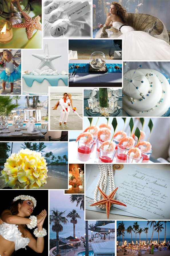 GET THE LOOK Beach Themed Wedding caribbean themed wedding ideas