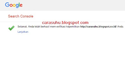 Cara Submit Blog ke Google Webmaster Tools