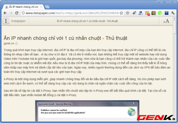 Đọc báo điện tử như đọc báo giấy trên Chrome và Firefox