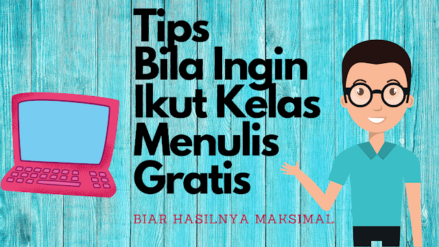 tips ikut kelas menulis cerita online gratis