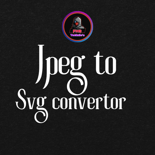 Convert Jpeg To SVG File