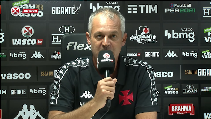 Vasco faz apresentação oficial do técnico Lisca