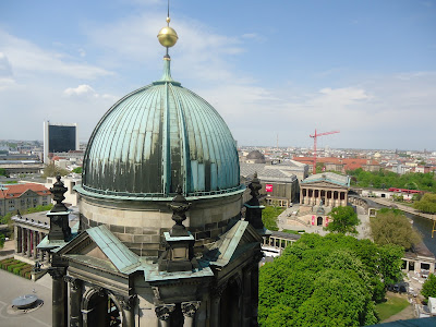 View of Museum Island from the Cathedral dome, Berlin