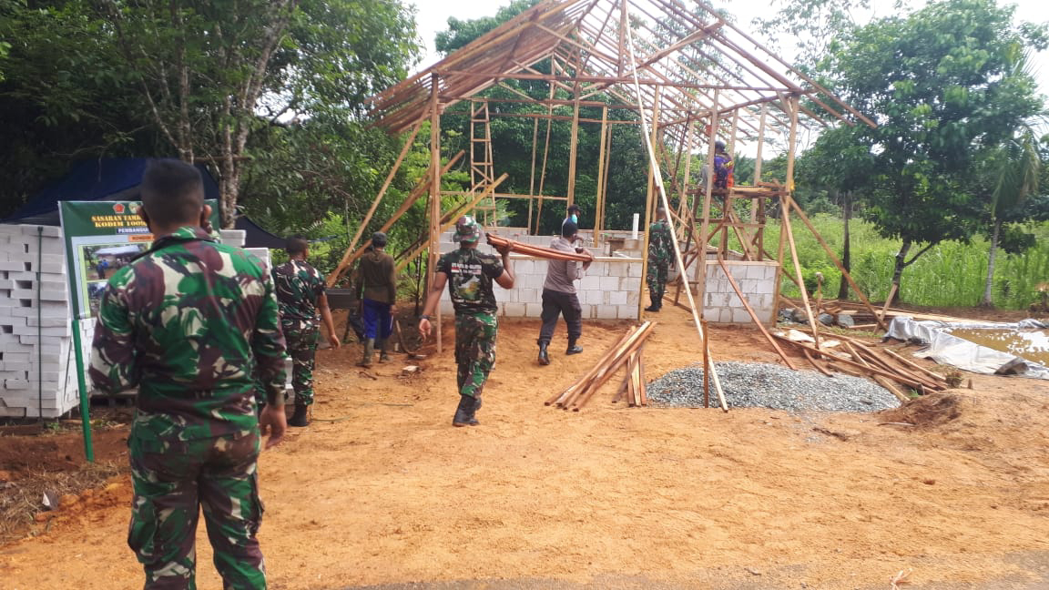 Selain Pembangunan Fisik, Banyak Nilai Luhur Terkandung Dibalik TMMD Ke 111