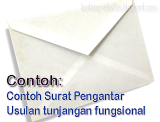 Surat Pengantar Usul tunjangan fungsional