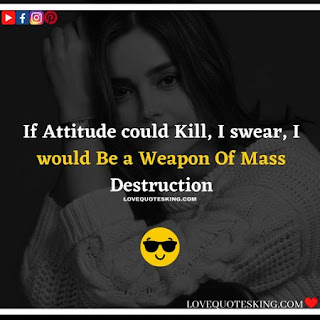 Attitude thoughts for girls | attitude dp for girls with quote |Cute status for girl in english|attitude quotes in english for girl