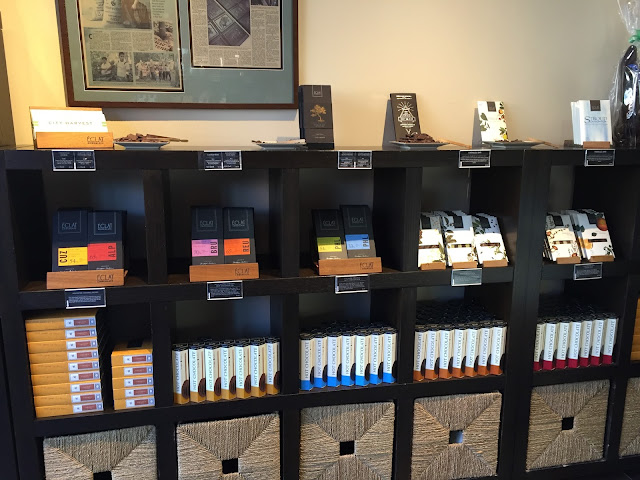 Collection of Eclat Chocolate Bars and samples