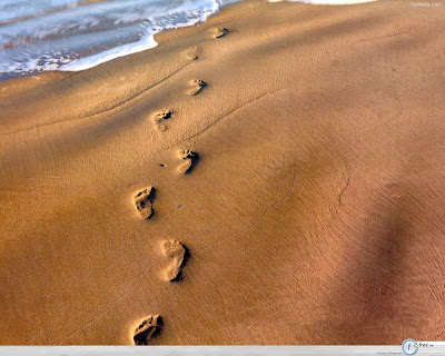 when you see only one set of footprints,. it was then I carried you."