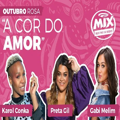 Karol Conká, Preta Gil, Gabi Melim - A Cor do Amor (Outubro Rosa)
