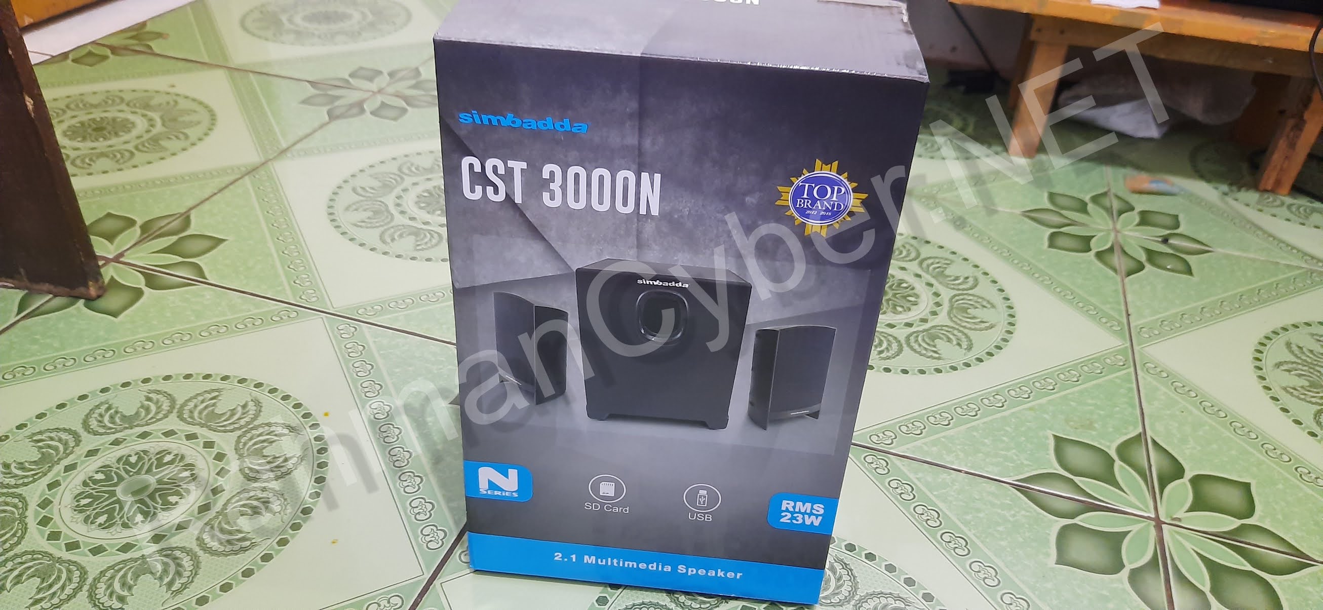 UNBOXING SIMBADDA CST3000N Produk Lokal