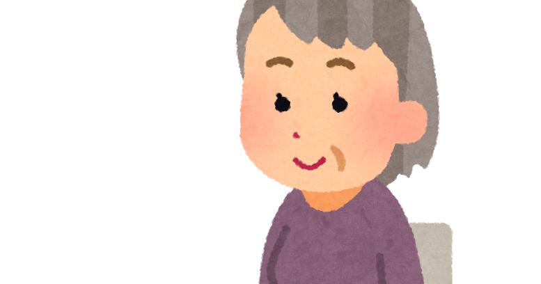 椅子に座って運動をする人のイラスト おばあさん かわいいフリー素材集 いらすとや