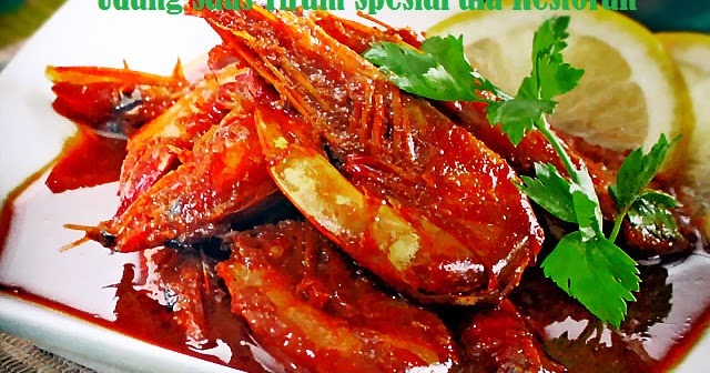 Resep cara  memasak  Udang Saus Tiram Spesial ala  Restoran  
