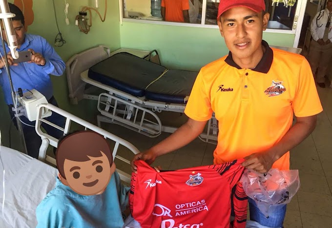 Alebrijes visita el Hospital General ”Aurelio Valdivieso"