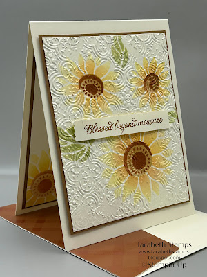 Stampin' Up Abundant Beauty Blessed Card By Tarabeth Stamps