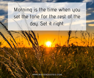 Good morning quotes